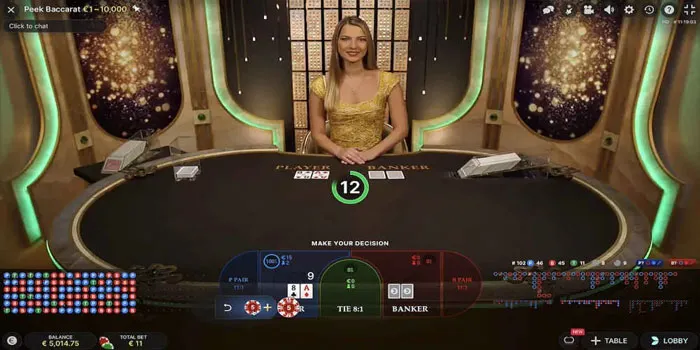 Strategi Bermain Peek Baccarat